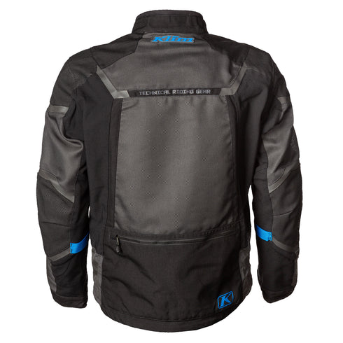 Geaca Moto Klim Baja S4 2023 BLACK - KINETIK BLUE